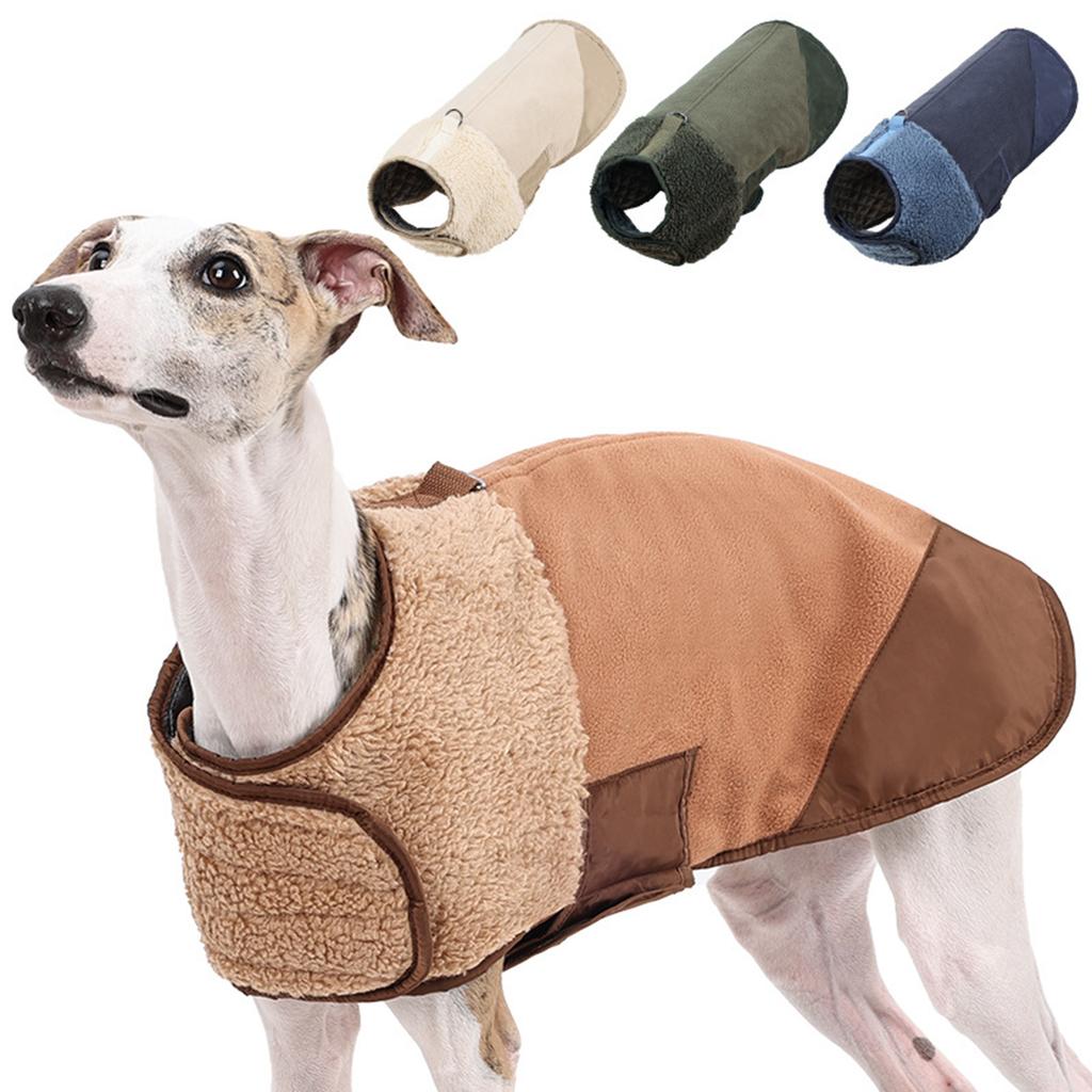 Dog Furry Plain Furry Vest for Medium Large Dogs Soft Solid Color Apparel Thick Coat Pullover Winter Pajamas