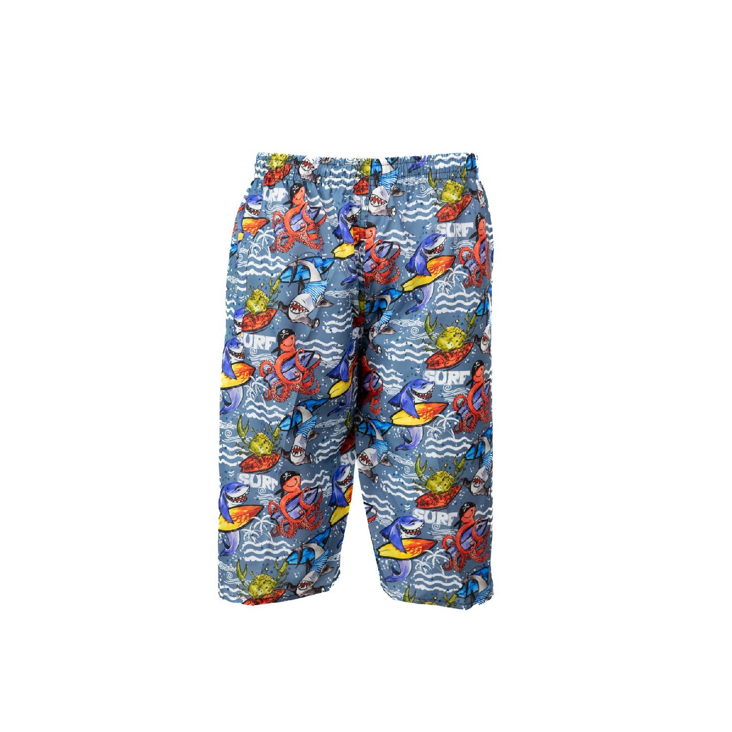 

Men s Sea Pool Short Capri Lined Waist Waist Ligned Lacked Pocket Sutut Without Sutut Light Fabric Standart сірий колір