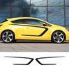 Car Side Door Stickers for Opel Astra h j g k GTC Racing Sport Stripes Styling Vinyl Film Decor Decals Auto Tuning Accessories