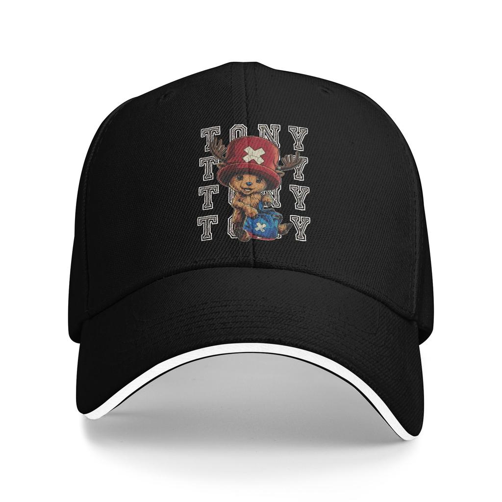 Cotton Candy Lover One Piece Tony Tony Chopper Baseball Caps Fashion  Sandwich Caps Unisex Style Adjustable Dad Hat Sport