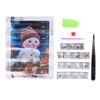 Rhinestone Painting Christmas Snowman Pattern DIY Home Wall Decoration Picture 30x40cm