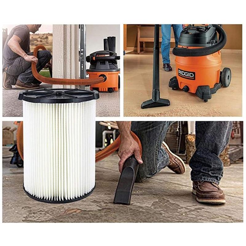 Standard Wet/Dry Vac Filter Replacement for VF6000/VF4000/VF5000/WD1270/WD1280/WD1450/WD1851/WD1680/RV2400HF Vacuum