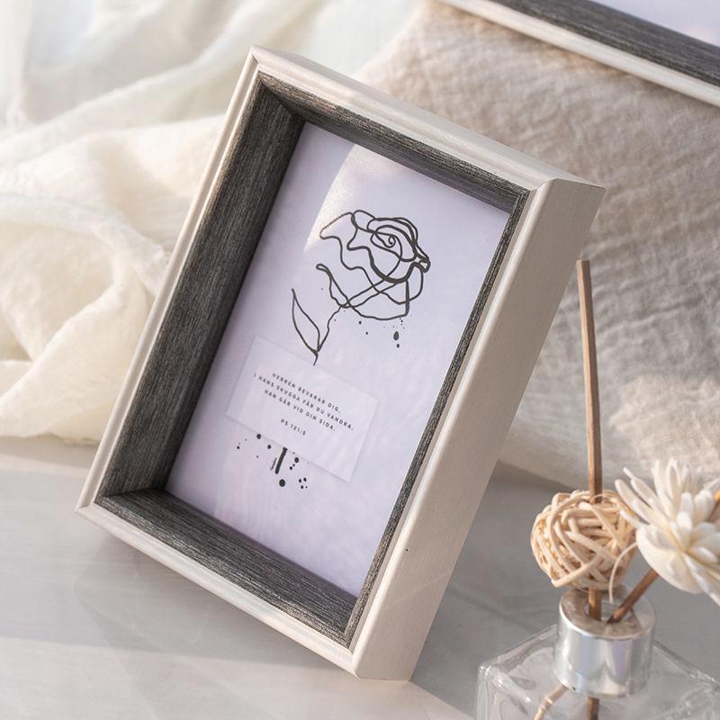 5 6 7 8 10 Inch Resin Photo Frame Nordic Style Photo Frame Home Desktop Decorative Ornaments Bedroom Bedside Photo Frame