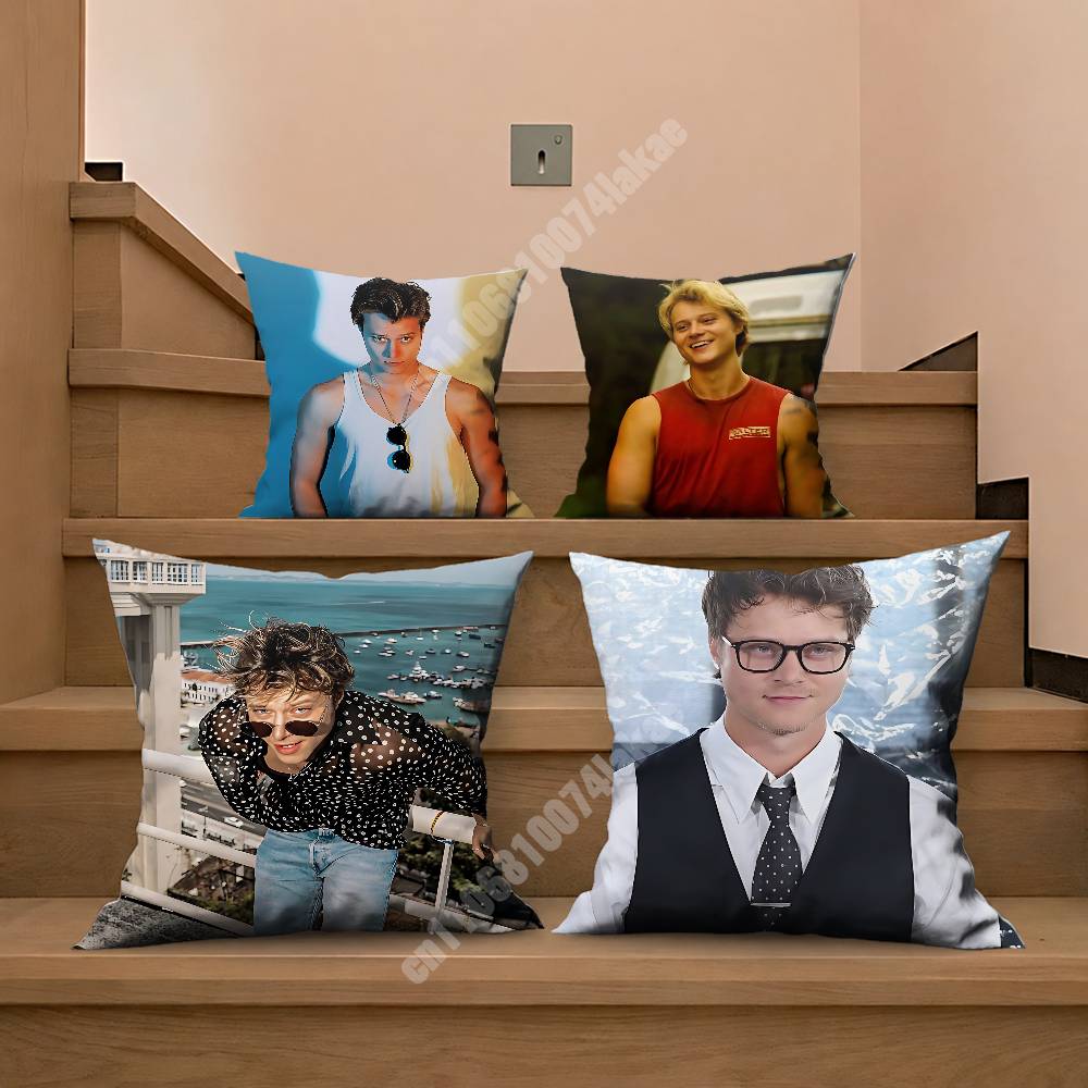 RRudy JJ Maybank PPankow Never Change Kissenbezug Sofa Couch Kissenhülle Kreativer Arbeitsplatz Akzent Heimdekoration