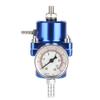 Aluminum Alloy Universal FPR Fuel Pressure Regulator with Gauge Hose 0‑140psi Adjustable