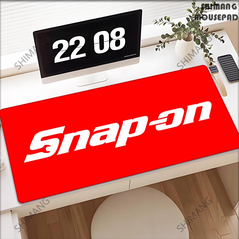 Mousepad Snap On Rubber Mouse Pad Gaming Accessory Pc Gamer Cabinet Carpets Office Computer Desk Mat Locking Edge Keyboard Mats