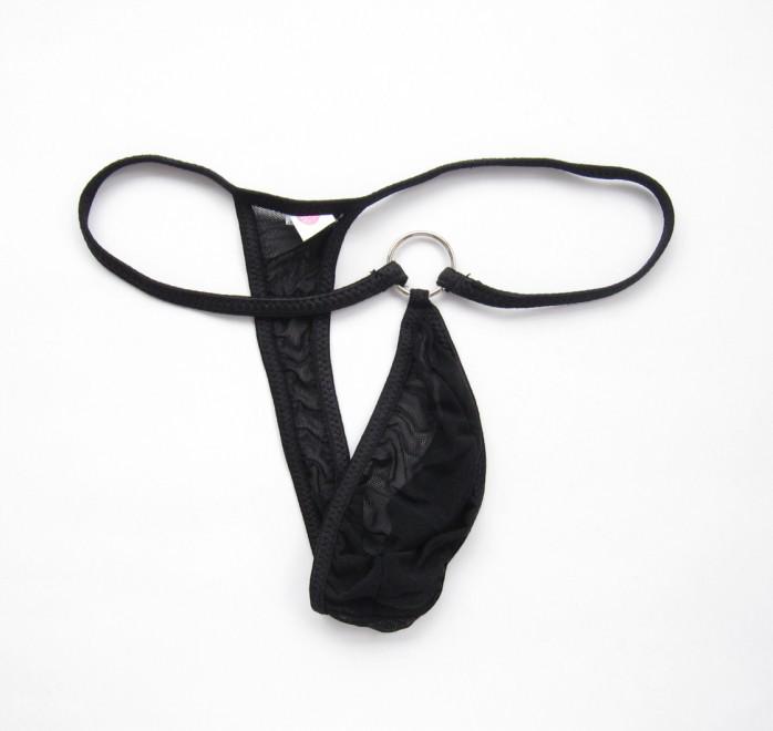 Men's Sexy Transparent Thong Underwear G03