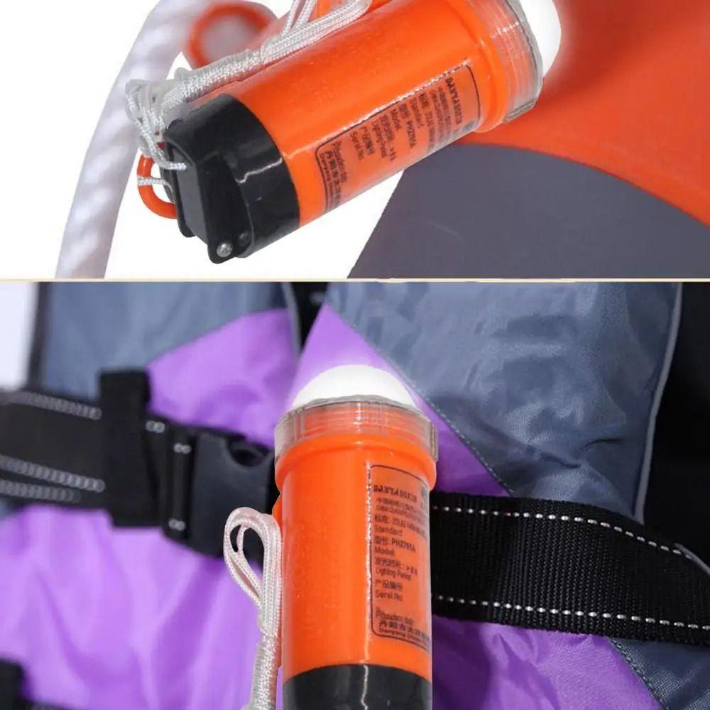 Life-saving Life Jacket Light Overboard Survival Seawater Self-Lighting Light  Hiking