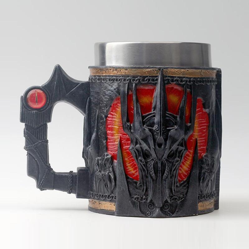 

Lord Of The Rings Fantasy Mugs Medieval European Epic Movies Surrounding Creative Beer Coffee Cups With 600 Ml Large Capacity