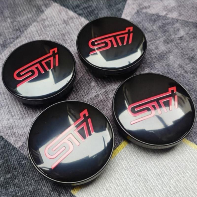 For Subaru Impreza Forester Crosstrek Outback XV WRX Legacy STI Ascent Mpreza B 4Pcs Rim Center Caps Car Wheel Hub Replace Cover bnd1