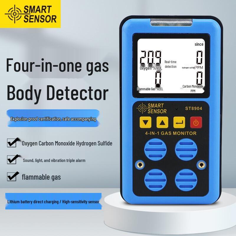 CEM ST8904 4-in-1 Portable Gas Detector (CN version)