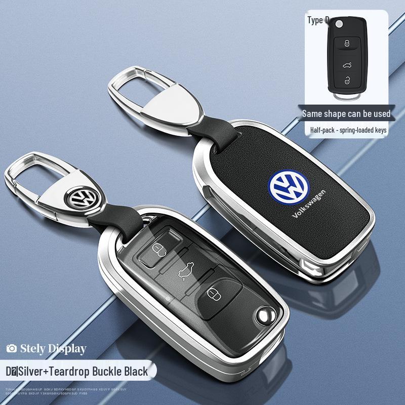 Volkswagen Key Case for Tiguan L, Lavida, Sagitar, Tayron, Bora, Magotan, Golf 7, Polo, T-Roc
