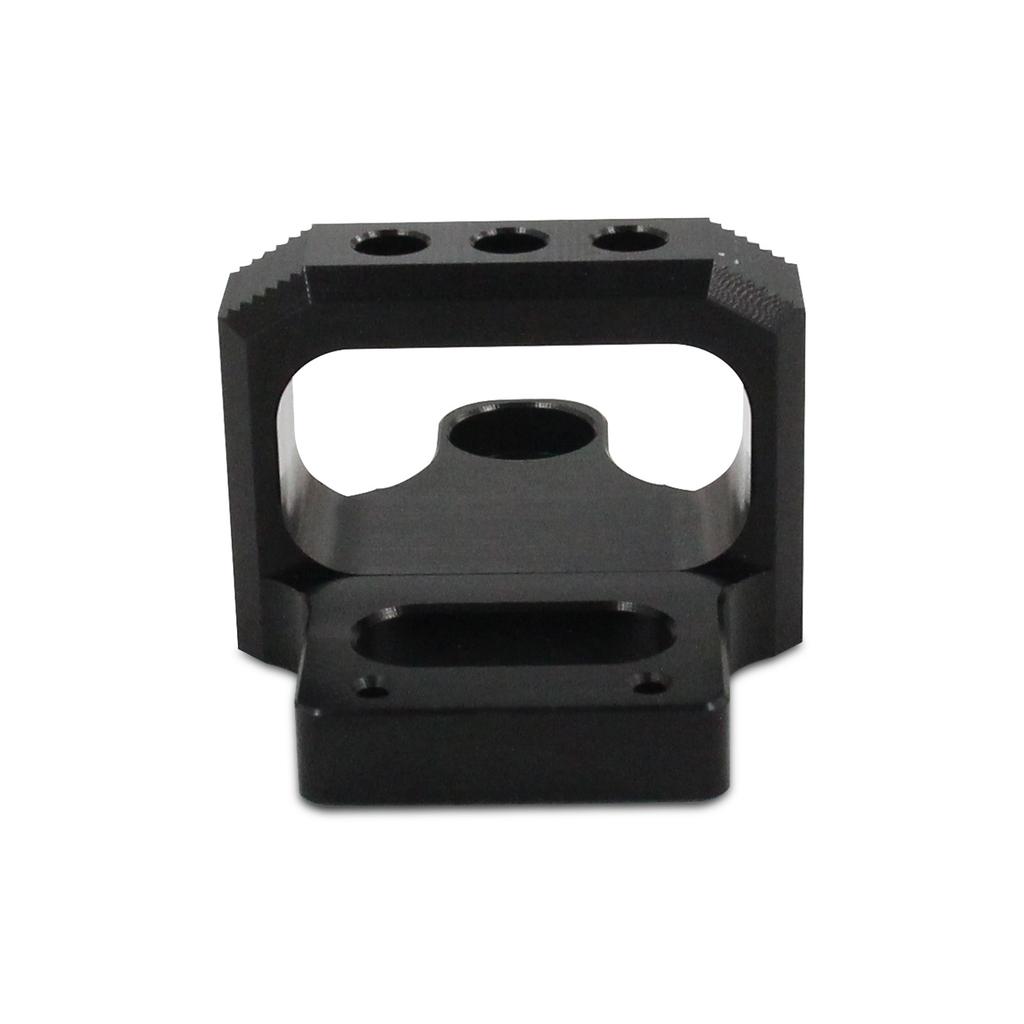 Automotive Boost Solenoid Mount Holder Bracket Kits 3 Port Aluminum Alloy Boost Controller Bracket Replacement for