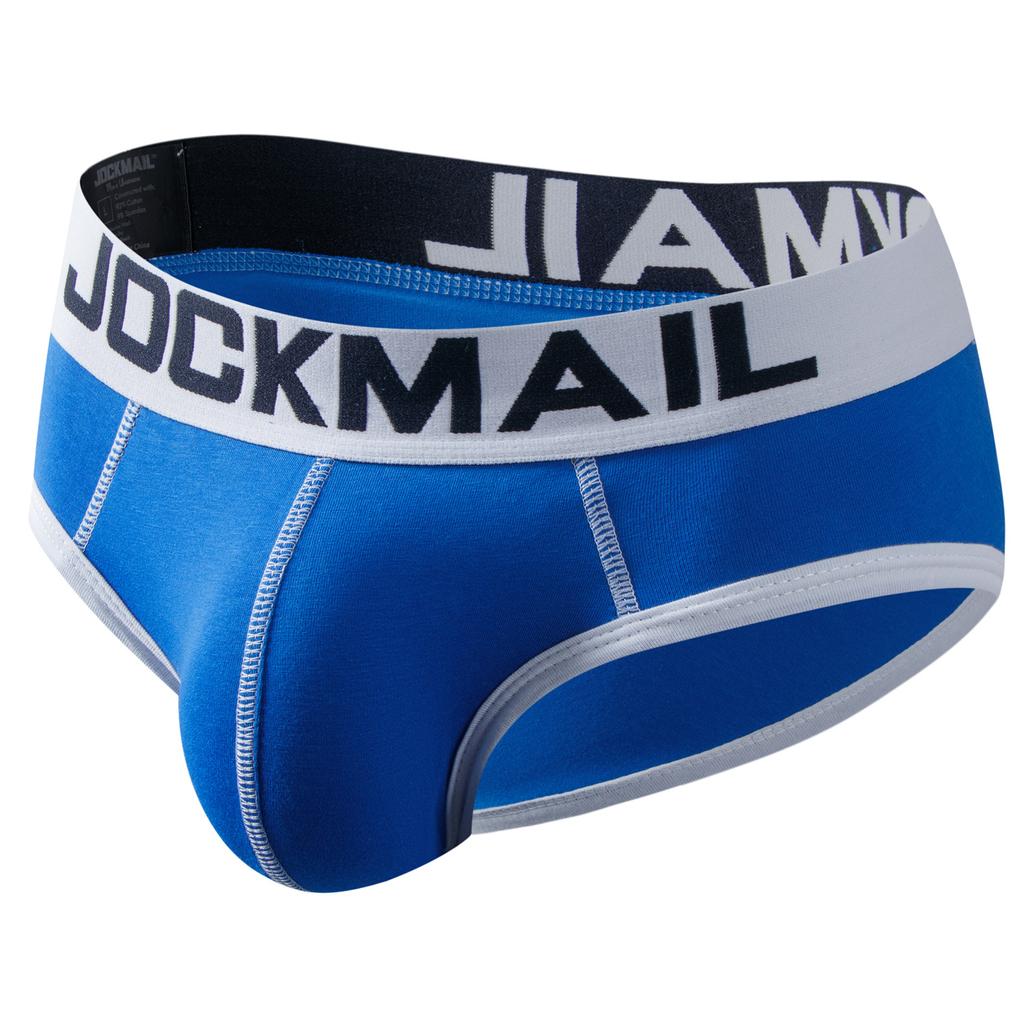 Slips JOCKMAIL Baumwolle Weich Bequem Atmungsaktiv Sport Alltag Casual Herren Unterwäsche 9 Farben Mode Unterhosen