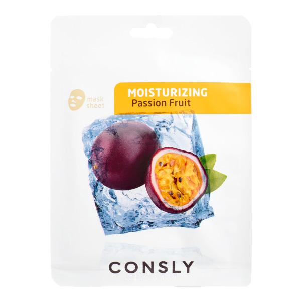 

CONSLY Passion Fruit Moisturizing Mask Pack Увлажняющая тканевая маска с экстрактом маракуйи 20мл