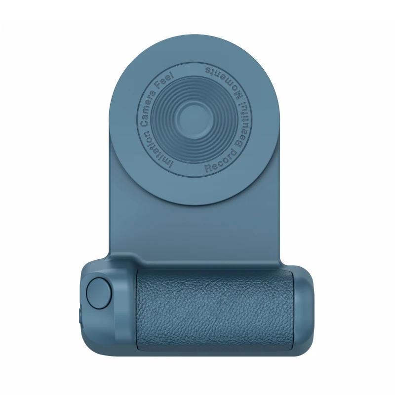 Bluetooth Phone Grip Magnetic Camera Handle Photo Bracket Anti-shake Selfie Device for Android Apple Magsafe Wireless Charging
