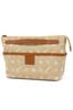 Bolsa Genten (Bolsa dentro de Bolsa) Bolsa de Mão, Média, Marrom, GE-40883-50