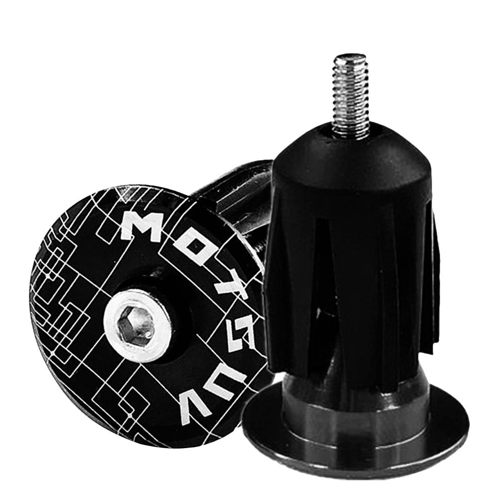 

Bicycle Bar End Plugs Cycling Elements Portable Aluminum Alloy Waterproof for Mountain Road Folding Bike Parts чёрный