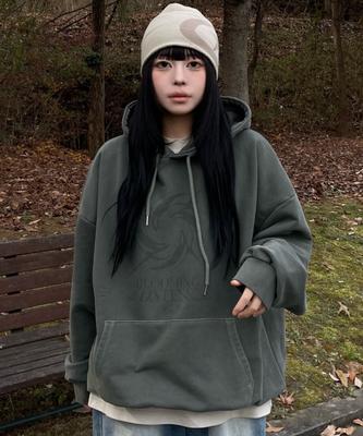 Blooming Dust Sweat Hoodie [Pigment Khaki]