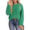 Women's Fashion Loose Twisted Hoodie With Pockets Long Sleeves Solid Color Top