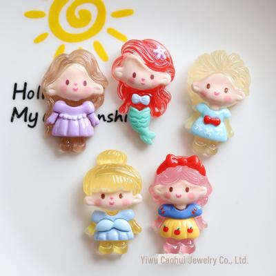 DIY Harz Meerjungfrauenprinzessin Schmuck: Transparente Haarnadel & Haargummi Accessoires für Kinder