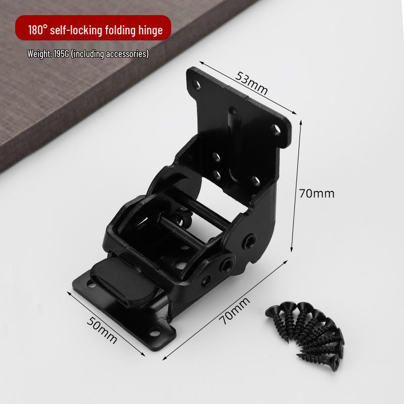 Self-Locking Thickened Folding Hinge for Table, Chair, or Stool Legs