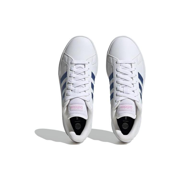 Adidas Grand Court 2.0 'White Metallic Blue' Women's HP2591