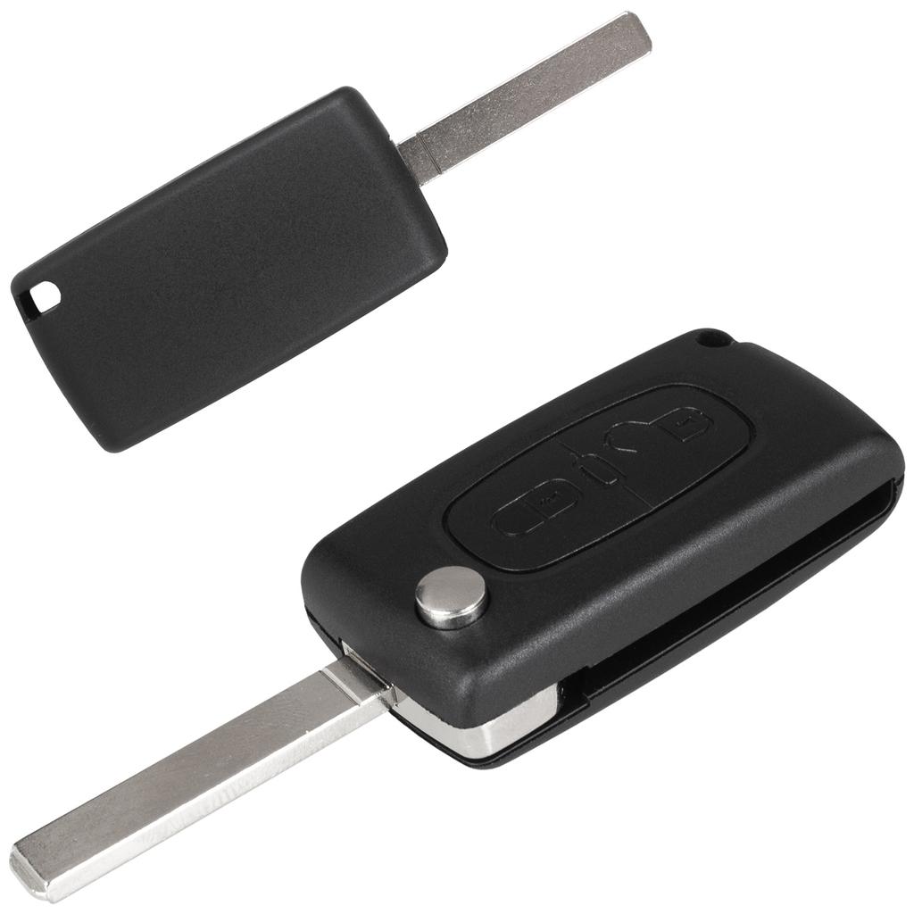 Citroen Berlingo C2 C3 C4 C5 C6 C8 DS3 DS4 Jumpy Xsara Picasso Peugeot 207 307 308 407 607 807 Expert Partner remote control housing 2 BUTTONS