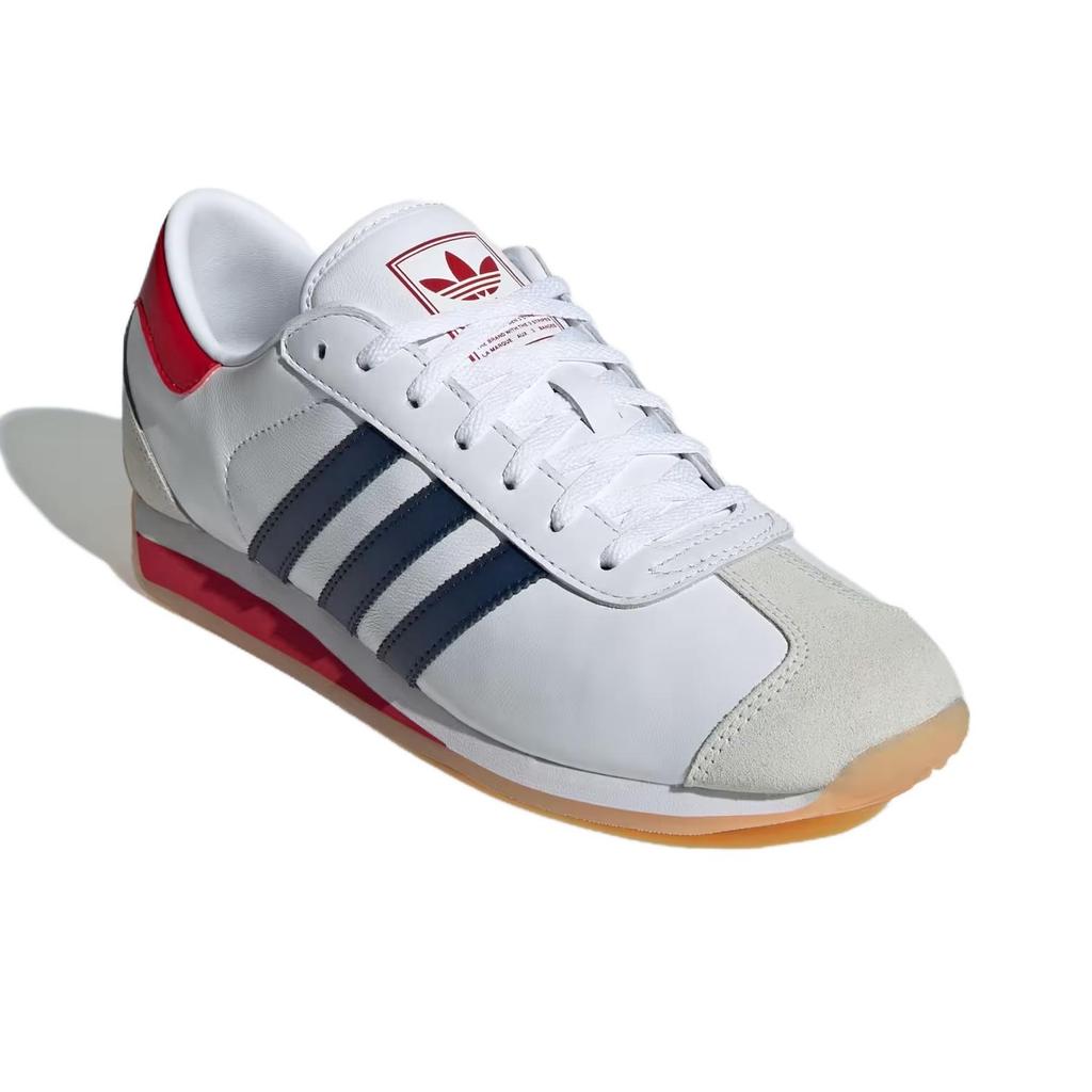 adidas País 2 Noche Blanca Índigo Escarlata Zapatillas Unisex Blanco Nube Mejor-Escarlata IG4546