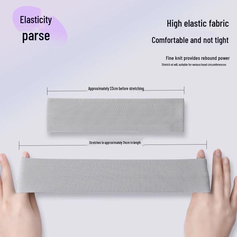 Breathable Non-Slip Silicone Sports Headband for Men & Women - High Elasticity, Sweat-Absorbent for Yoga, Fitness, and Running.