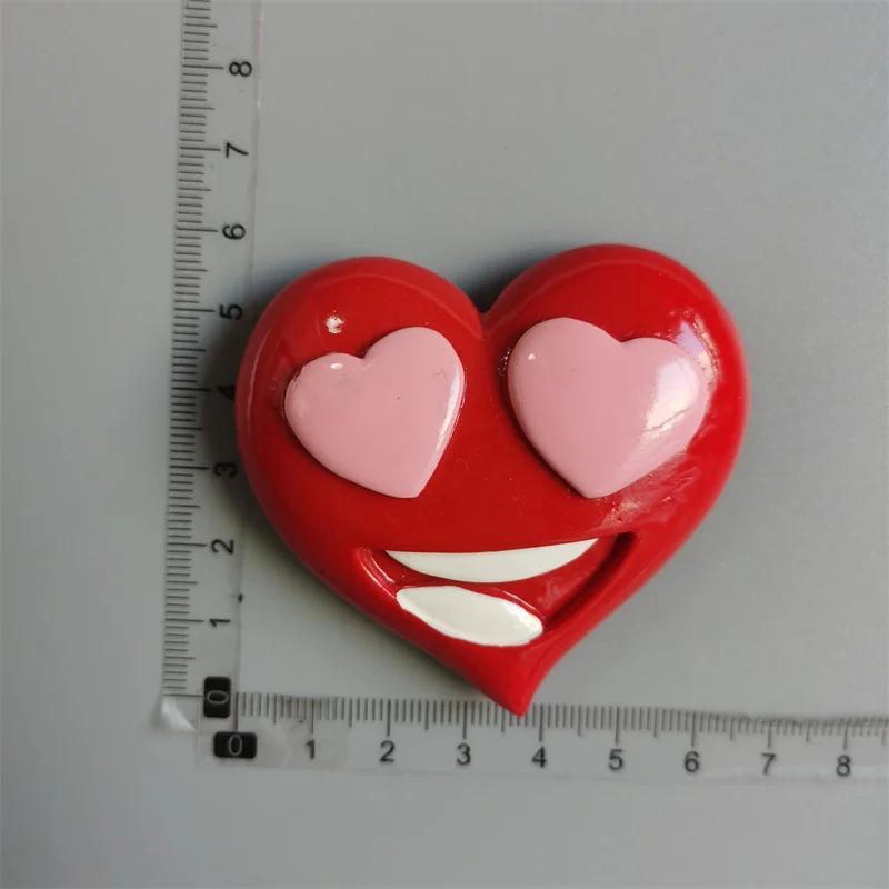 Каваї Серце Квітка Греція Тепло Тигр Магніт на холодильник Хелловін Форма Губ Мила Наклейка Магнітний Домашній Декор Подарунки для Мун Дітей