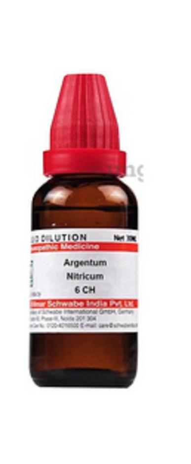 

@ Dr Willmar Argentum Nitricum 6 CH Homeopathic Medicine 30ML