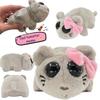 Hamster Plush Toy Comfortable Hamster Design Soft Cuddly Toy Cute Animal Plush Sad Hamster For Kids Girl Boy Children
