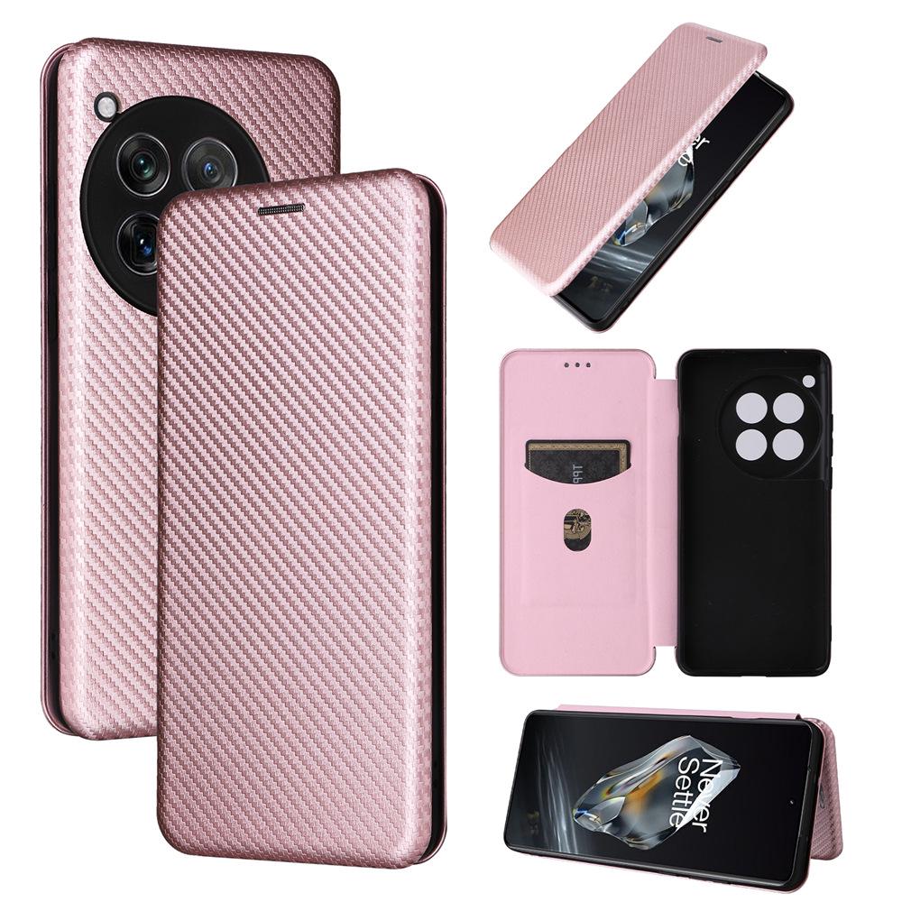 OnePlus Series Carbon Fiber Drop-Proof Business Phone Case with Card Slot