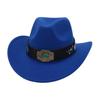 Direct Supply Top Hat Outdoor Retro Jazz Hat Vacation Travel British Style Western Cowboy Hat