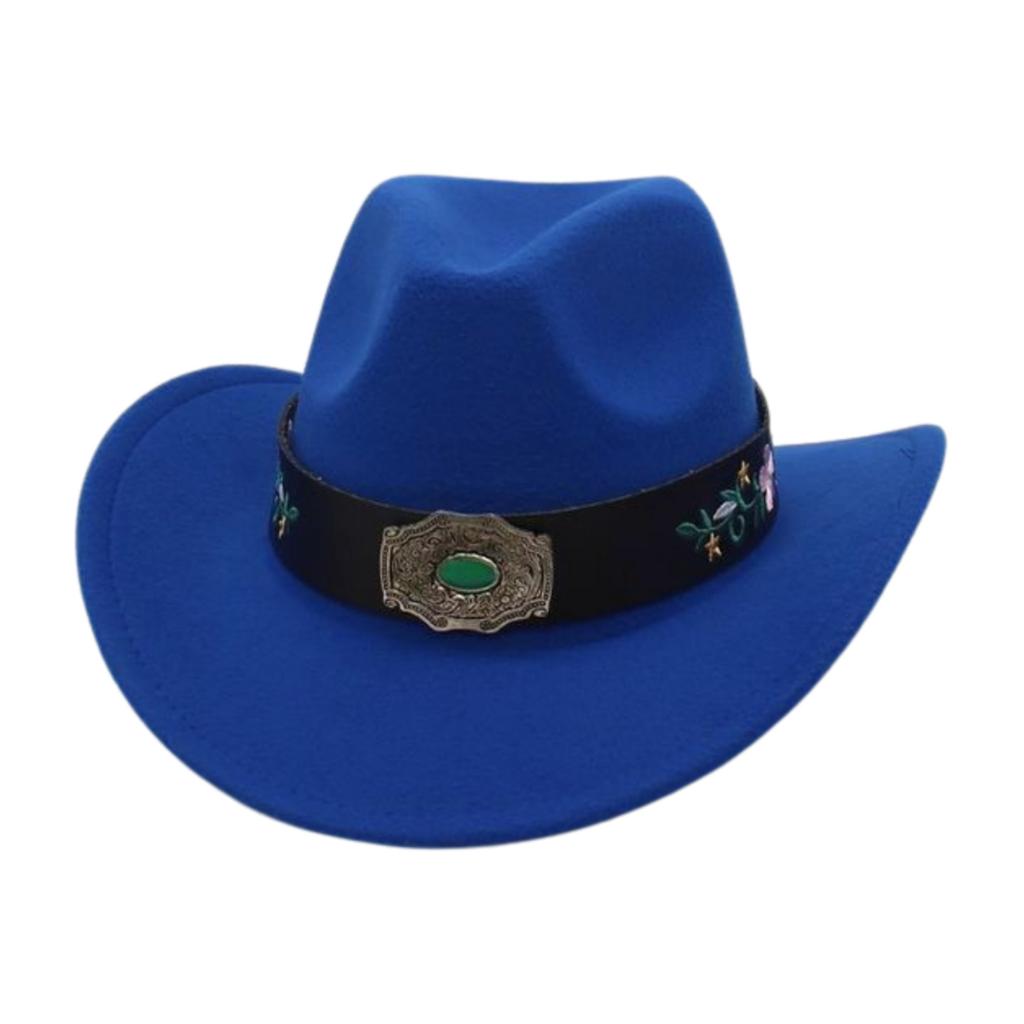 Direct Supply Top Hat Outdoor Retro Jazz Hat Vacation Travel British Style Western Cowboy Hat