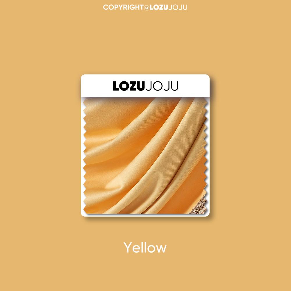 

1 шт. LOZUJOJU, европейская роскошная однотонная занавеска с кружевной отделкой для декора маленького окна 70x42 см W70cm x L42cm жёлтый