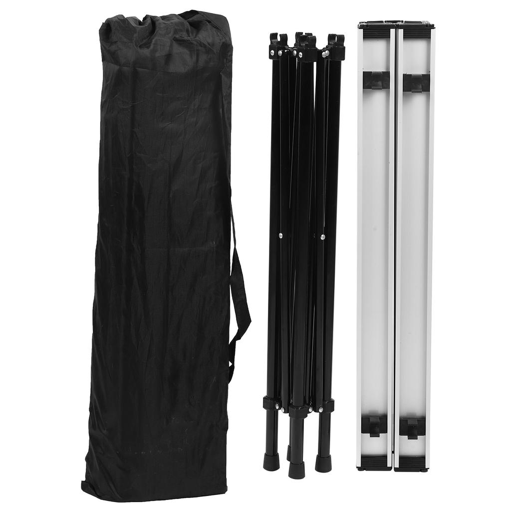 Portable Lightweight Aluminum Alloy Camping Foldable Square Table with Storage Bag