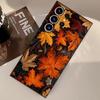 Enrich Leaves Case for Samsung Galaxy S23 FE S21 S20 S24+ S25 Ultra S22 Note 20 10 Plus S23+ S24 S25+ Black Soft Phone