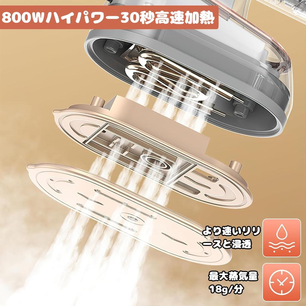 Steam Clothes Small Shirt Water Leak Comes with For Business Travel Iron, Steamer, Iron, Steamer, Mist, Prevention, Lightweight, Stand, Home, Trips,