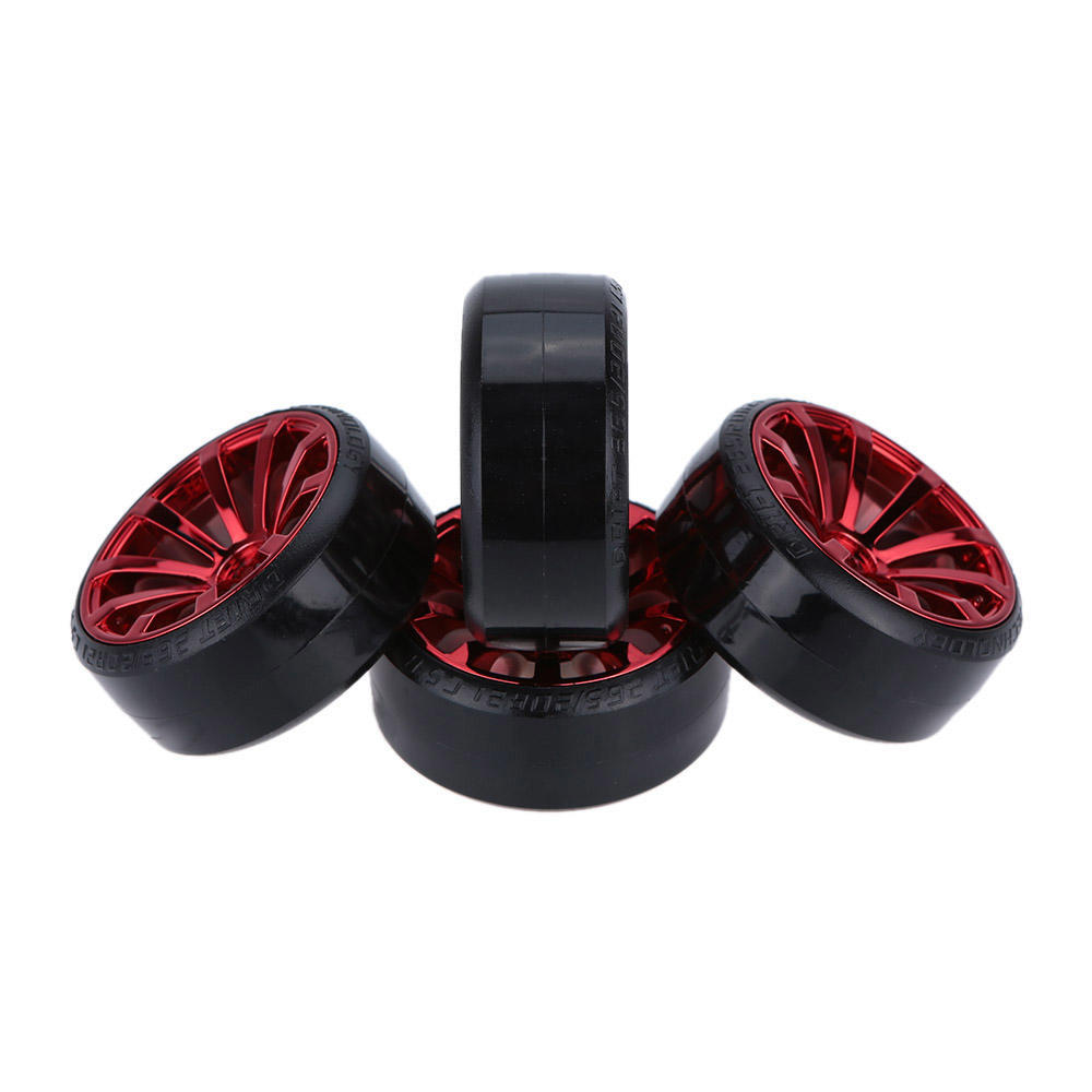 4 st/set 1/10 Drift Car Däck Hårt Däck för HSP On-Road Drifting Car