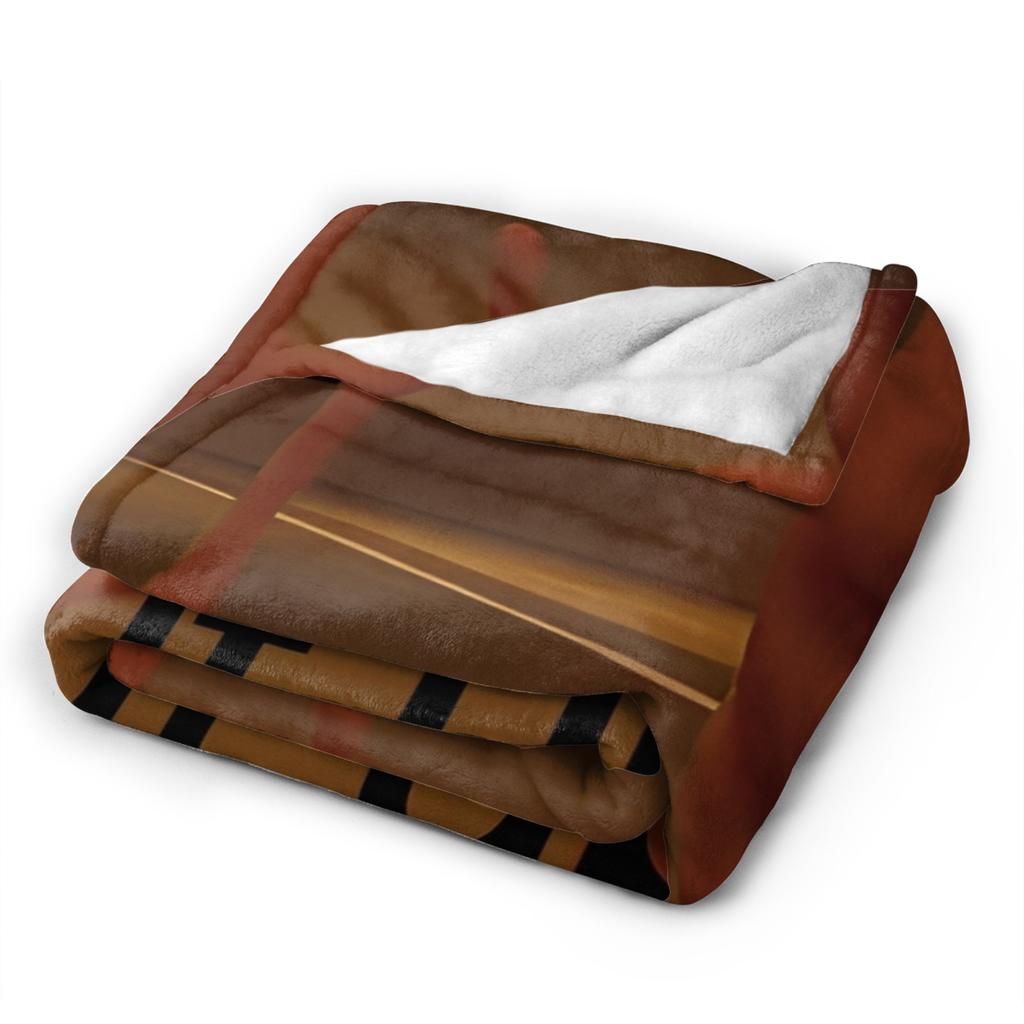 Super Warm Blanket Travel Office Marcus The Worm Meme Throw Blanket  Flannel Bedspread For Outdoor Pattern Sofa Bed Cover