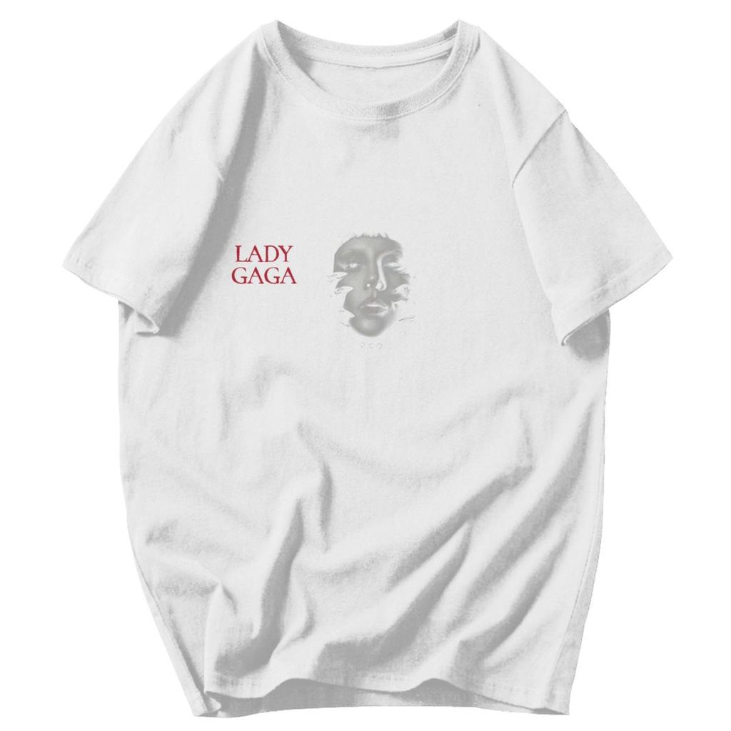 Men T Shirt Lady Gaga Mayhem Ball Tour Fans Gifts Cotton Y2K Graphic Customized Unisex Clothing T Shirts