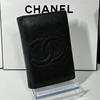 Used Super Popular Boxed Caviar Skin Card Case Compact Wallet
