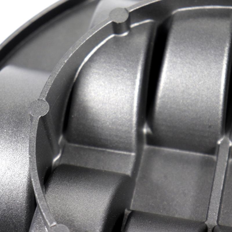 Egyszerű és Szép 10 Lyukú Öntött Alumínium Sütőforma Torta Sütőforma Omlett Sütőforma Tapadásmentes Sütőformák Konyhai Használatra