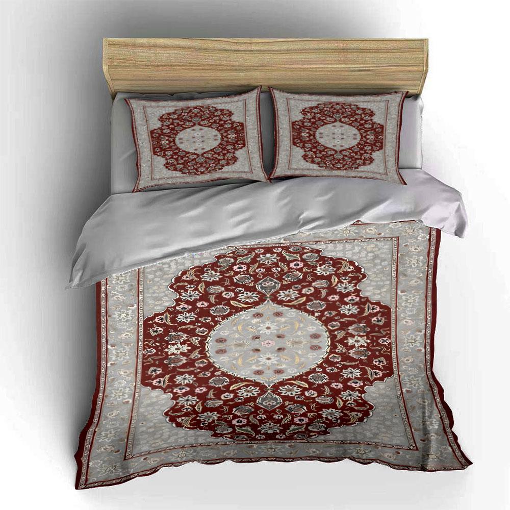 Floral Medallion with Vines. Bedding Sets Duvet Cover Sets Duvet Covers Pillowcases(1* Duvet Cover 2* Pillowcases Without Duvet Insert)