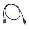 B03C 50cm USB 2.0 Mini 5Pin Male To 9Pin Female Header Cable Motherboard Header