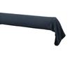 Taie Traversin - GAIA - Bleu Marine - 85 X 185 Cm - Gaze De Coton - Repassage Facile