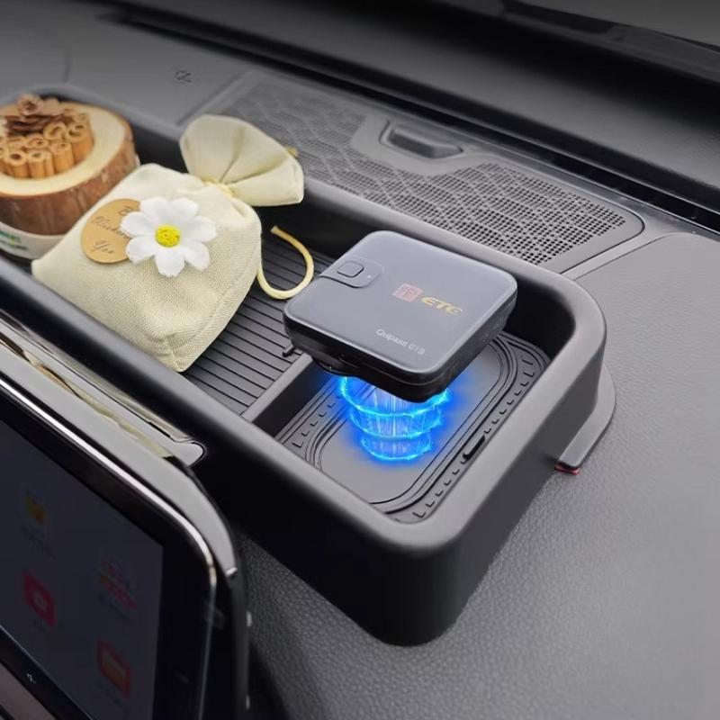 For Exeed Exlantix ET 2024-2025 Car Central Control Screen Behind The Scenes Storage Box Tissue Storage Accessories Modification