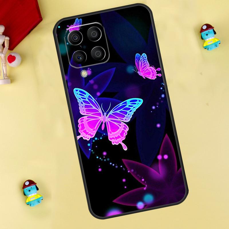 

Black Beautiful Butterfly Case For Samsung Galaxy M35 M55 M15 M11 M12 M13 M14 M06 M16 M36 M56 M31 M53 M32 M52 M34 M54 Samsung M11